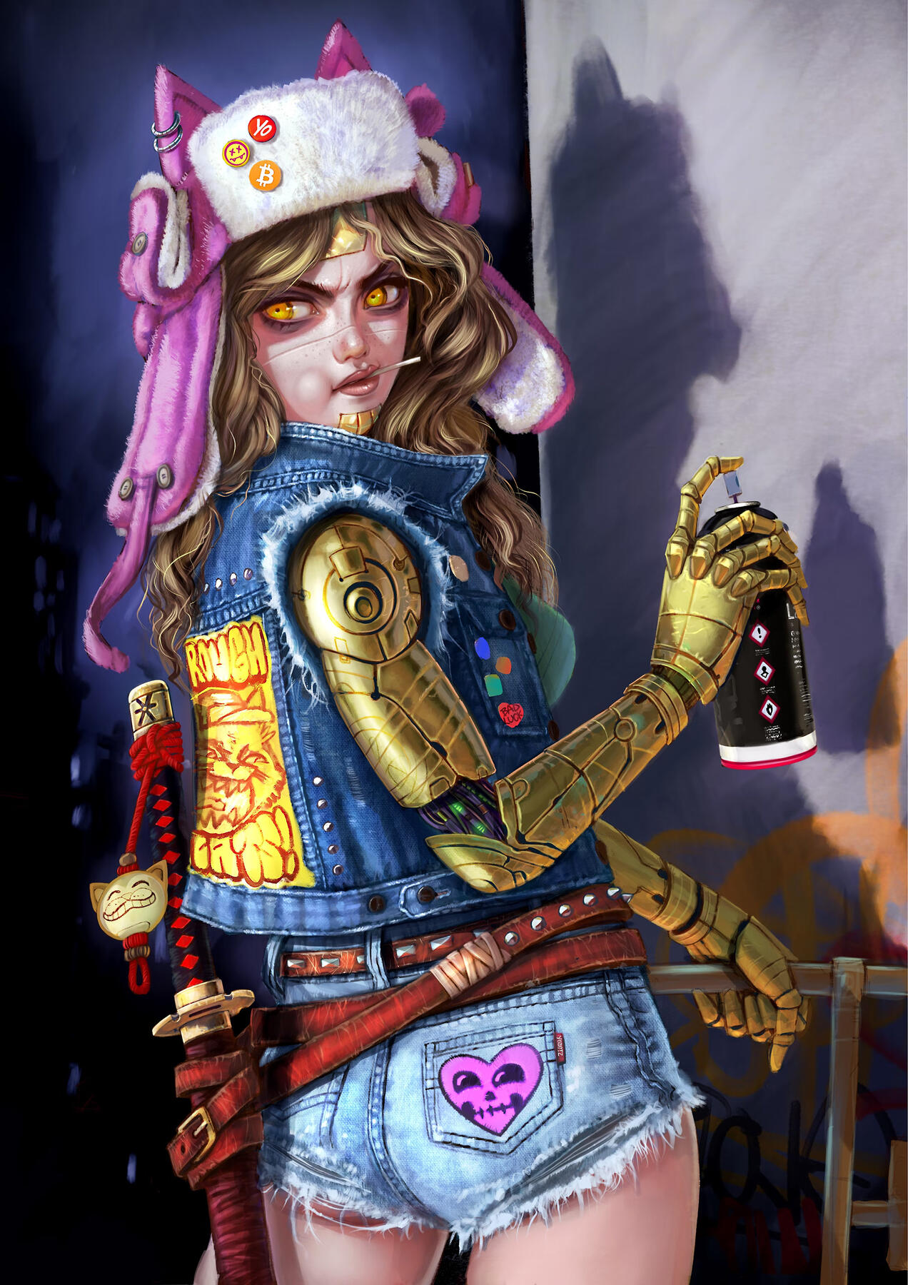 Digital character artwork by Gimiks Born (Johnny Radford)