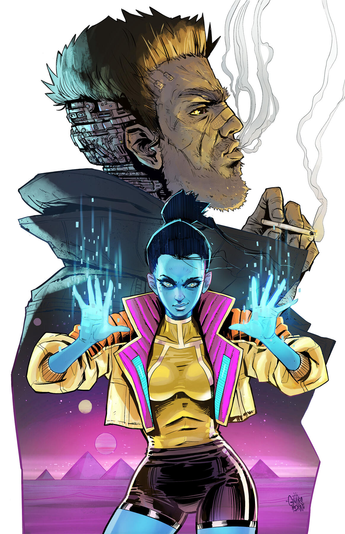 Digital character artwork by Gimiks Born (Johnny Radford)