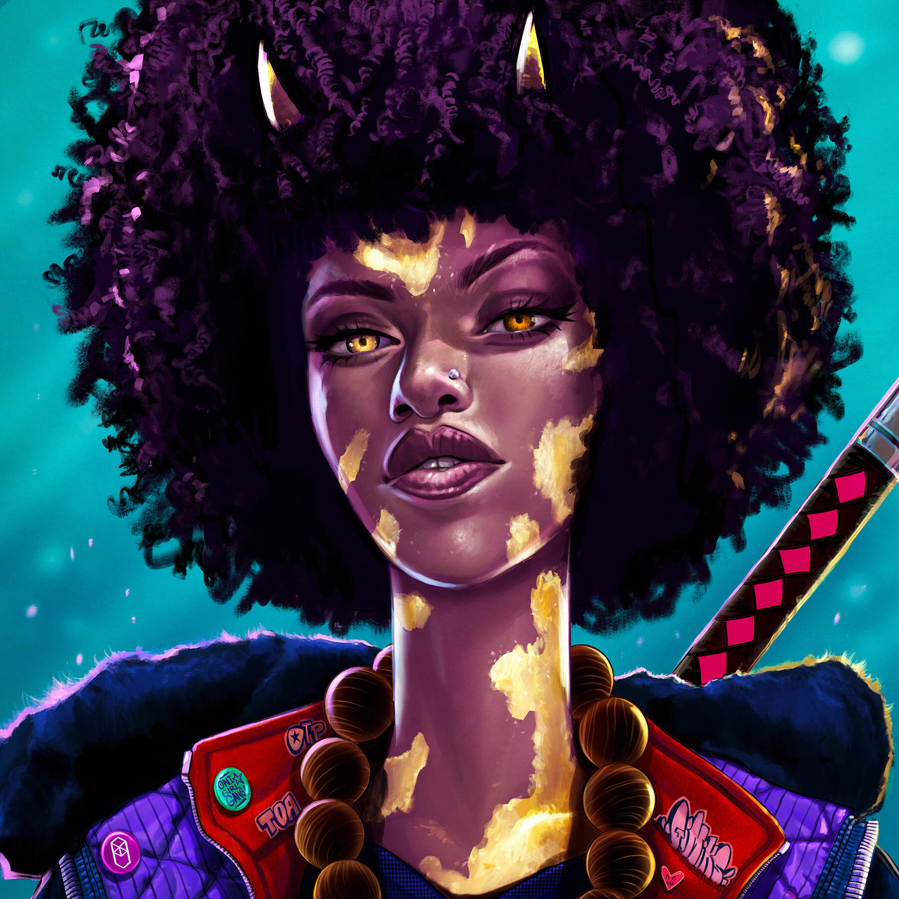 Digital character artwork by Gimiks Born (Johnny Radford)
