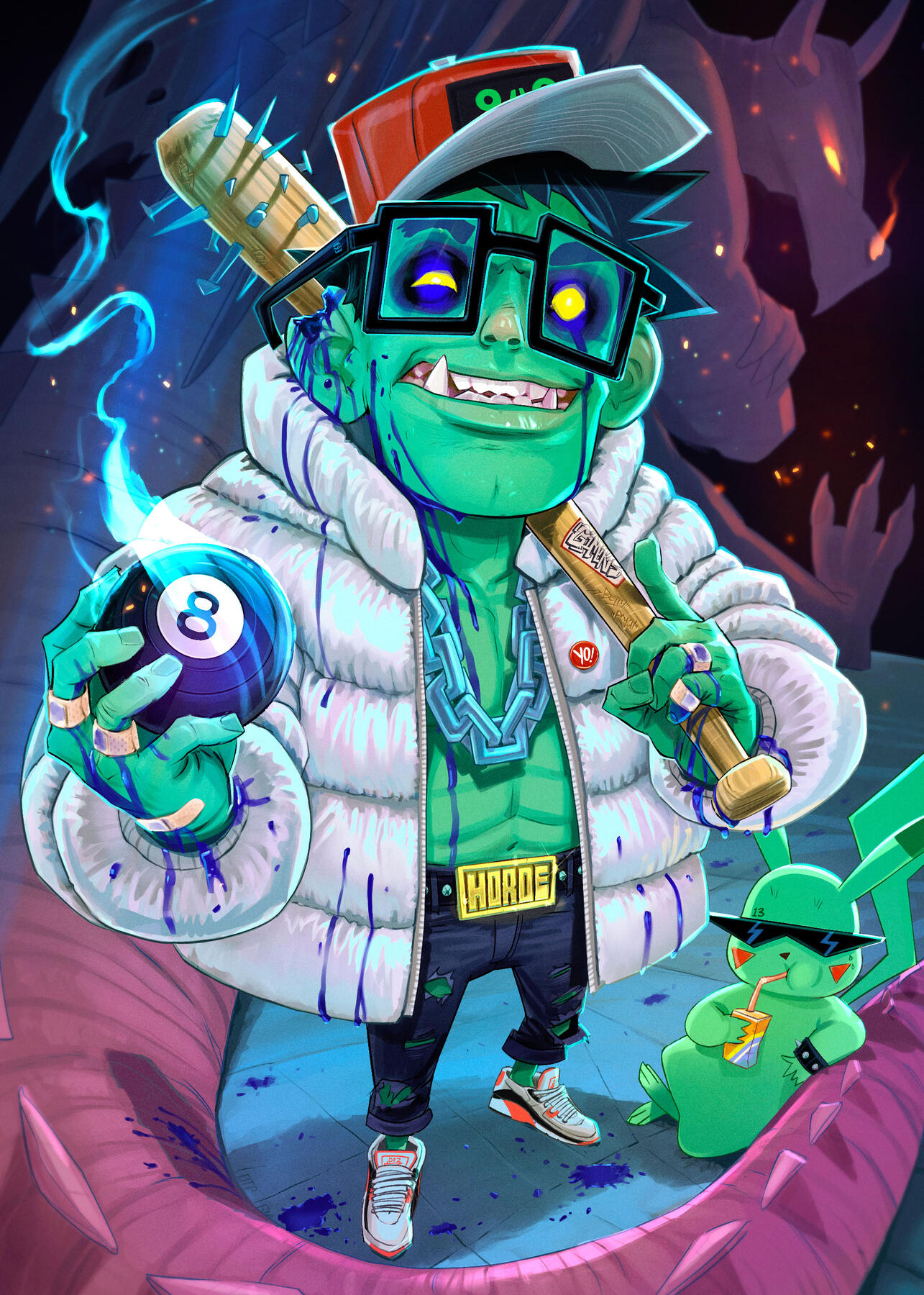Digital character artwork by Gimiks Born (Johnny Radford)
