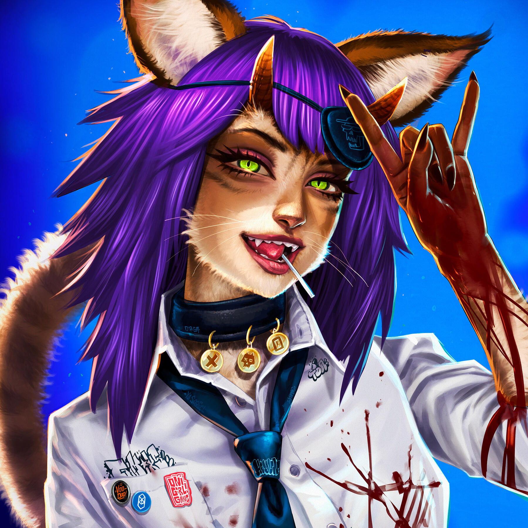 Digital character artwork by Gimiks Born (Johnny Radford)