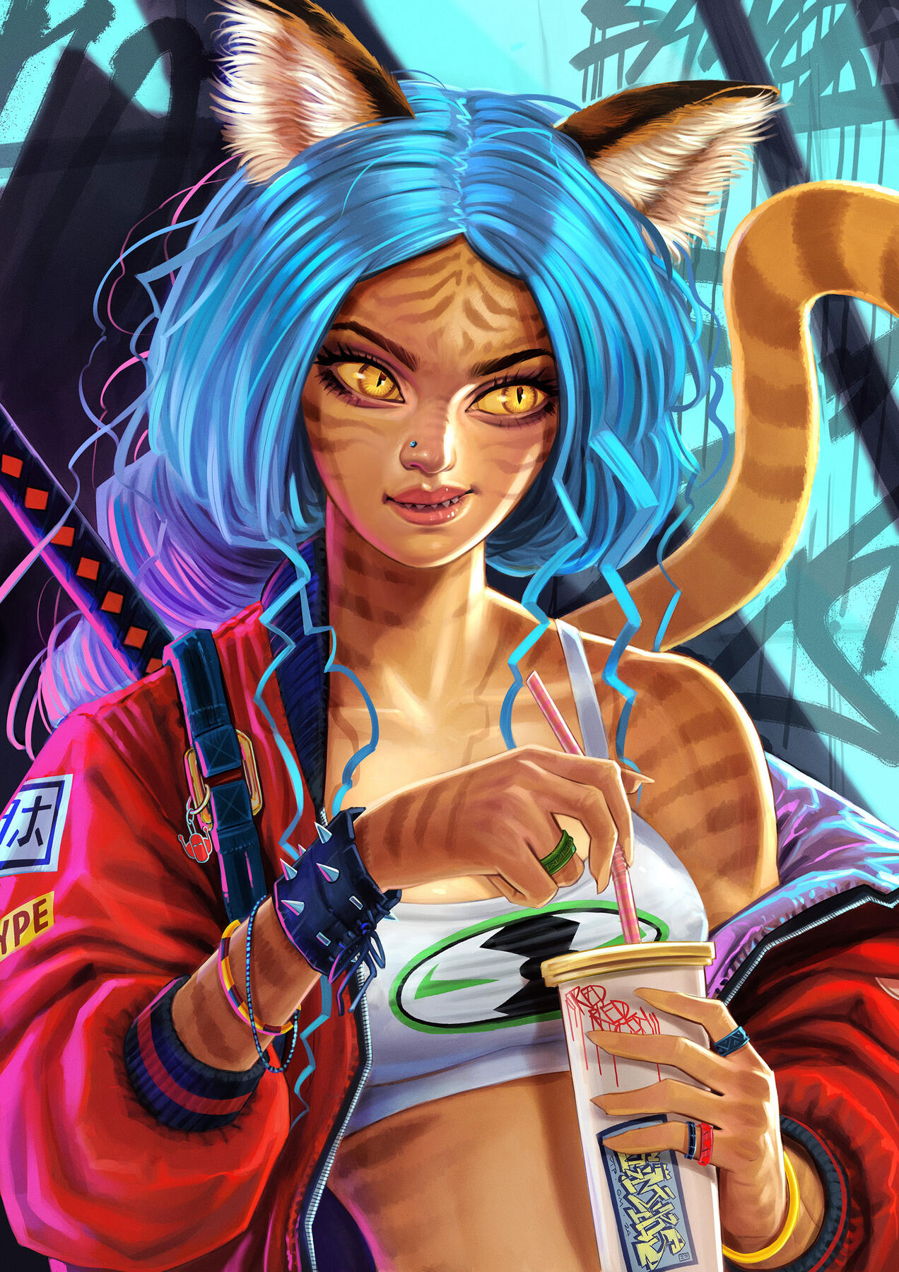 Digital character artwork by Gimiks Born (Johnny Radford)