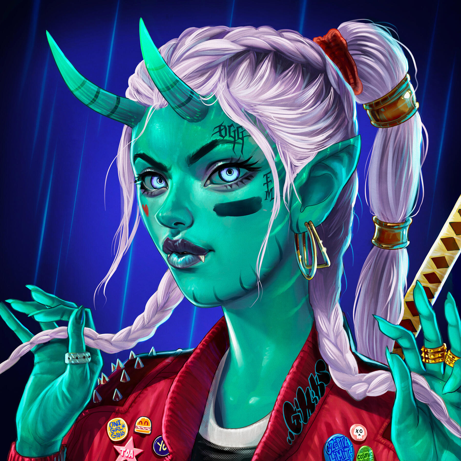 Digital character artwork by Gimiks Born (Johnny Radford)