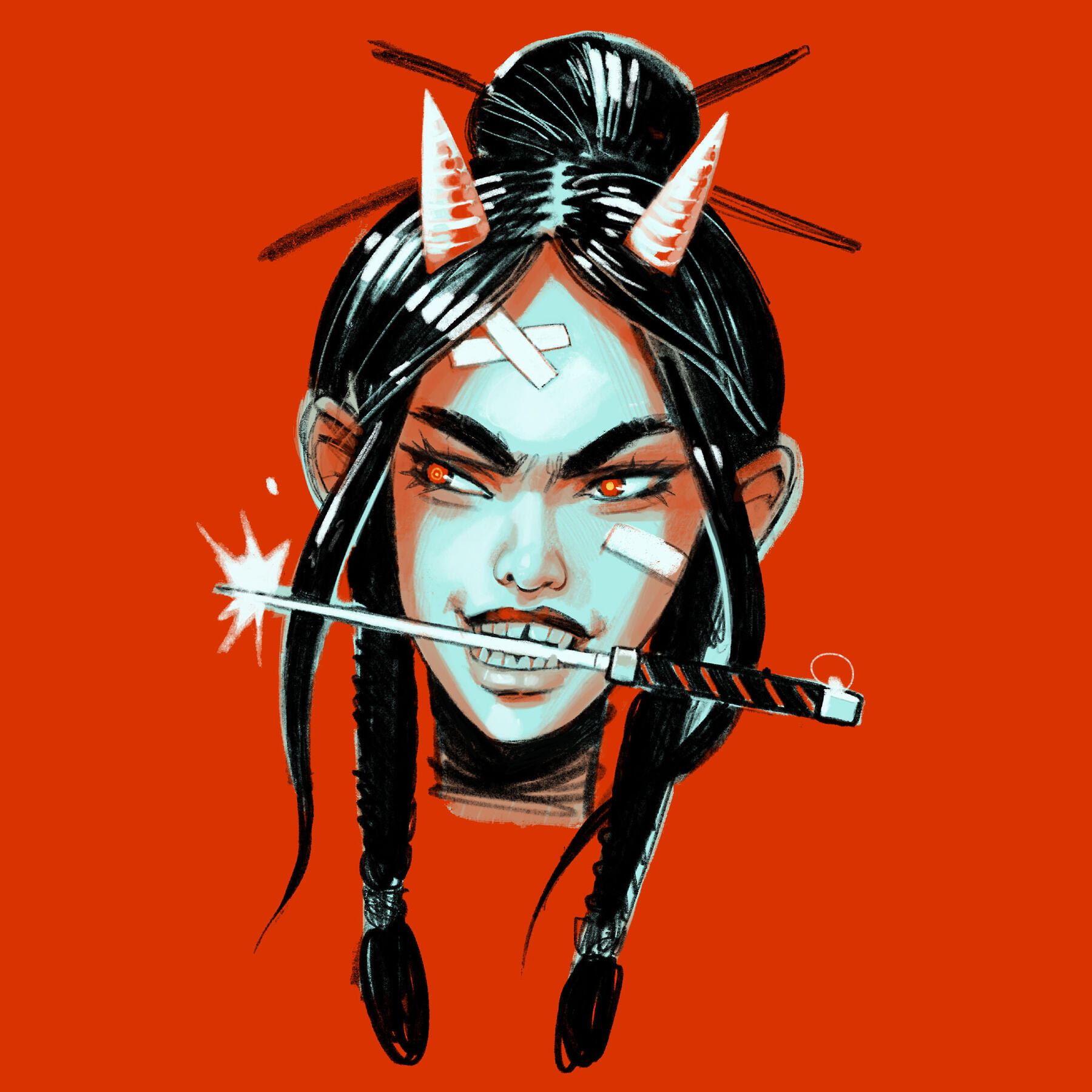 Digital character artwork by Gimiks Born (Johnny Radford)